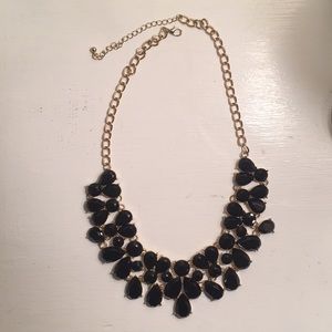 Black & Gold Statement Necklace
